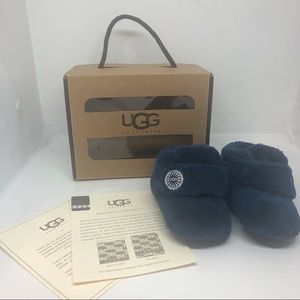 UGG Navy Blue Bixbee Infant Baby Booties BRAND NEW